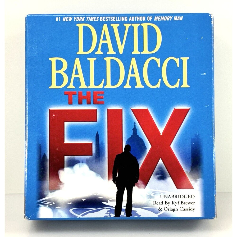 David Baldacci Audiobook 2017 The Fix Murder FBI Mystery Suspense Tested